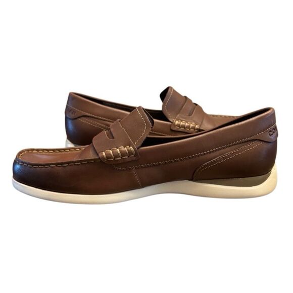 Cole Haan Grand Penny Loafers 10.5 M Brown Leather Slip-On Shoes Comfort Sole main image 5